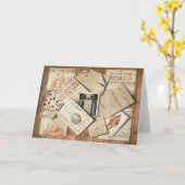 トロムペロエイル | ピエールデフープ カード (黄色い花)