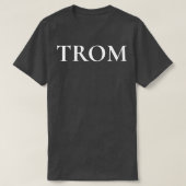 トロム Tシャツ (デザイン正面)