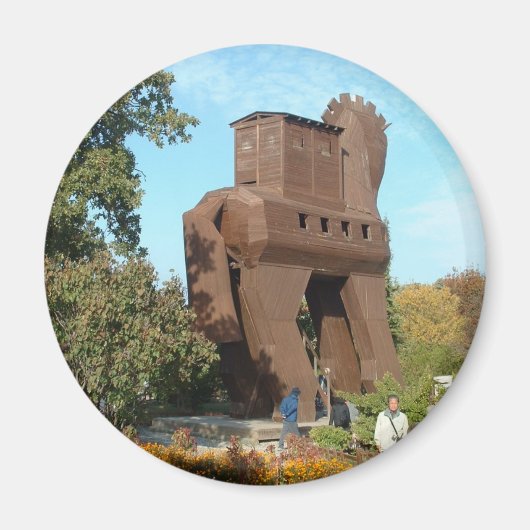 トロヤンホース マグネット (正面)