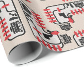 トロリーの問題 – 橋の上の太い男 ラッピングペーパー (ロールコーナー)