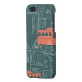 トロリー町 iPhoneケース (裏面左)