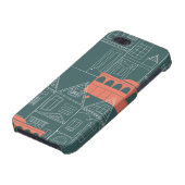 トロリー町 iPhoneケース (下部)