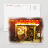 トロリー・ドッグ！ ポストカード (正面/裏面)