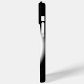 トロルブラックアンドホワイトデザイン Case-Mate iPhoneケース (裏面 / 左)