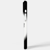 トロルブラックアンドホワイトデザイン Case-Mate iPhoneケース (裏面 / 左)