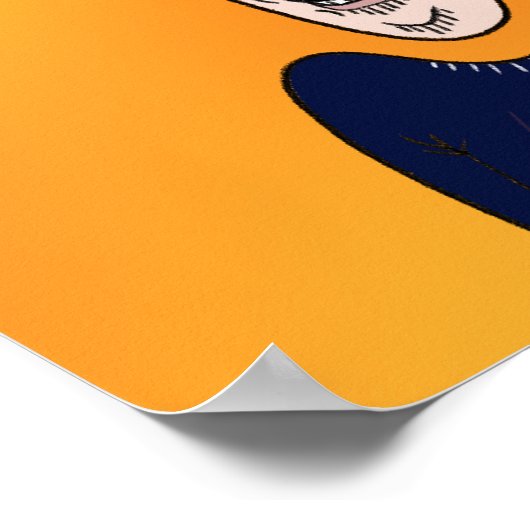 トロル顔 ポスター (角)