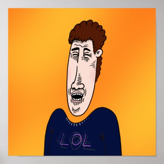 トロル顔 ポスター (正面)