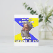 トロル・ゴッド・フラッド ポストカード (スタンド正面)