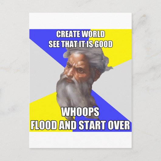 トロル・ゴッド・フラッド ポストカード (正面)