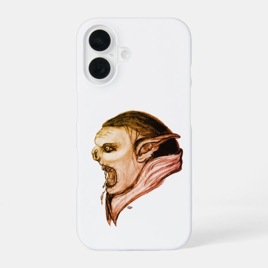 トロル iPhone 16ケース (裏面)