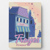トロワイヤ フランス トラベルポスター フォトプラーク (正面)
