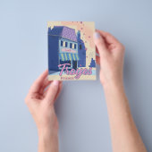 トロワスフランス旅行ポスター チラシ (手)