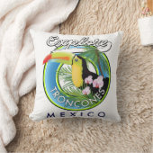 トロンコネス・メキシコのレトロロゴを探索 クッション (ブランケット)