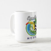 トロンコネス・メキシコのレトロロゴを探索 コーヒーマグカップ (正面左)