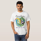トロンコネス・メキシコのレトロロゴを探索 Tシャツ (正面フル)