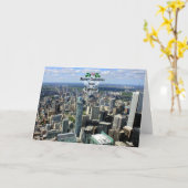 トロントからクリスマスを祝って カード (黄色い花)