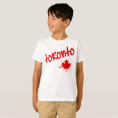 トロントのグラフィティ Tシャツ (正面フル)