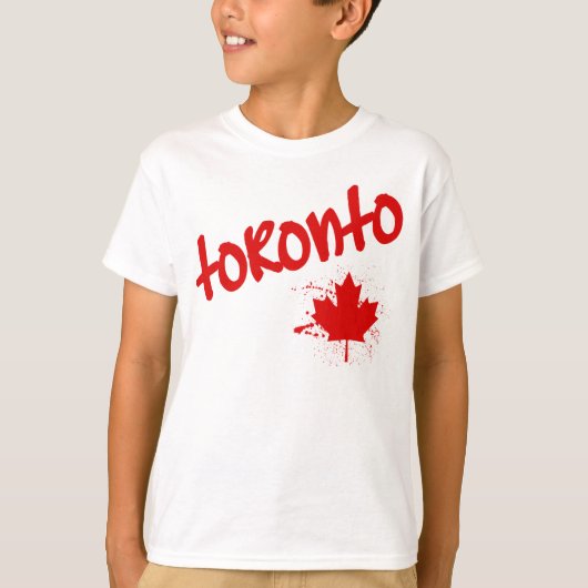 トロントのグラフィティ Tシャツ (正面)