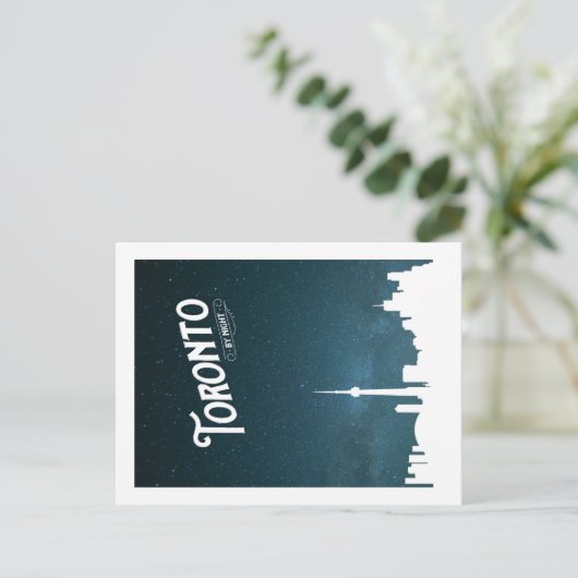 トロントのスカイラインby night – はがき (スタンド正面)