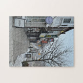 トロントのブロア通りウエストで冬のパズル ジグソーパズル (横)