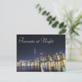トロントの夜景 ポストカード (スタンド正面)