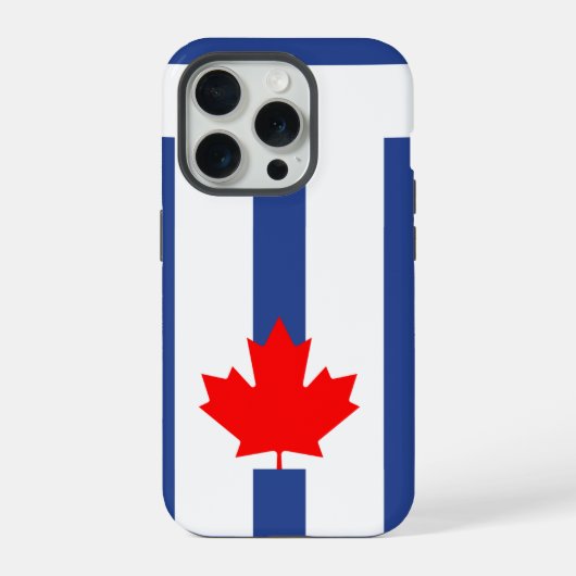 トロントの旗のApple iPhone 15 Pro Case-Mate iPhoneケース (裏面)