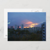トロントの日没 ポストカード (正面/裏面)