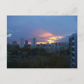 トロントの日没 ポストカード