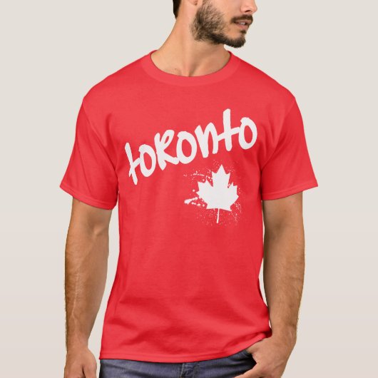 トロントの落書き Tシャツ (正面)