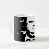 トロントのRobフォード一流の喫煙の市長 コーヒーマグカップ (正面左)