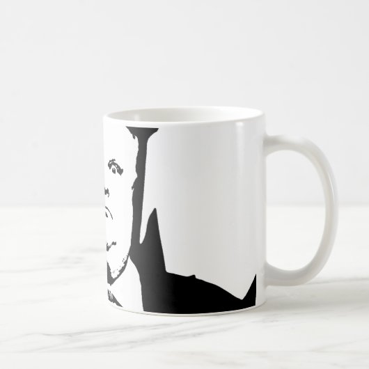 トロントのRobフォード一流の喫煙の市長 コーヒーマグカップ (右)