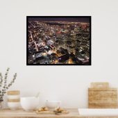 トロントアットナイトfrom the CN Tower ポスター (キッチン)