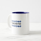 トロントアロハバンドブルーライトカラー ツートーンマグカップ (正面左)