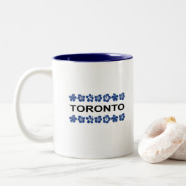 トロントアロハバンドブルーライトカラー ツートーンマグカップ