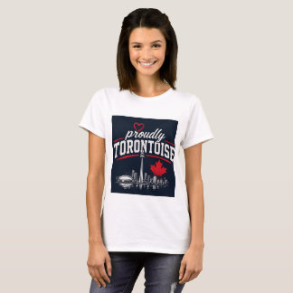 トロントイズムを誇りにトロントのスカイラインカナダ Tシャツ