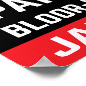 トロントイーストエンドTTCバスローランサイン ポスター (角)