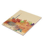 トロントオンタリオカナダオレンジスカイラインデザイン248 タイル (側面)