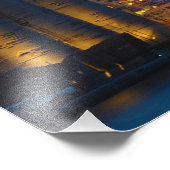 トロントオンタリオカナダスカイラインAt Night フォトプリント (角)