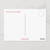 トロントオンタリオスカイラインアットナイト ポストカード (裏面)