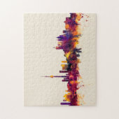 トロントカナダのスカイライン ジグソーパズル (縦)