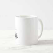 トロントカナダの都市景観のマグ コーヒーマグカップ (正面右)