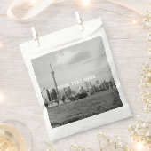 トロントカナダオンタリオ白黒ヴィンテージ フェイバーバッグ (クリップ留めされた状態)