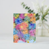 トロントカナダシティの地図 ポストカード (スタンド正面)