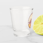 トロントカナダシティスカイラインエンブレム ショットグラス (左)