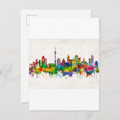 トロントカナダスカイライン インビテーションポストカード (正面/裏面)