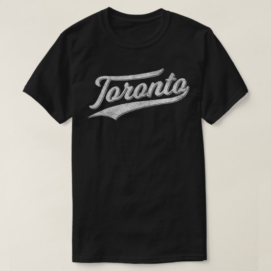 トロントカナダスポーツ野球台本の草旗 Tシャツ (デザイン正面)