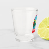 トロントカナダトラベルアートヴィンテージ ショットグラス (左)