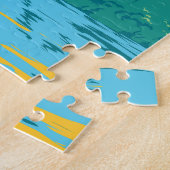 トロントカナダトラベルアートヴィンテージ ジグソーパズル (側面)