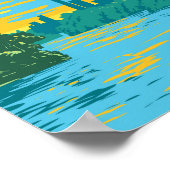 トロントカナダトラベルアートヴィンテージ ポスター (角)