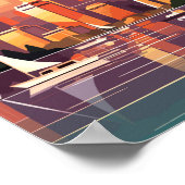 トロントカナダヴィンテージ旅行イラストレーション ポスター (角)